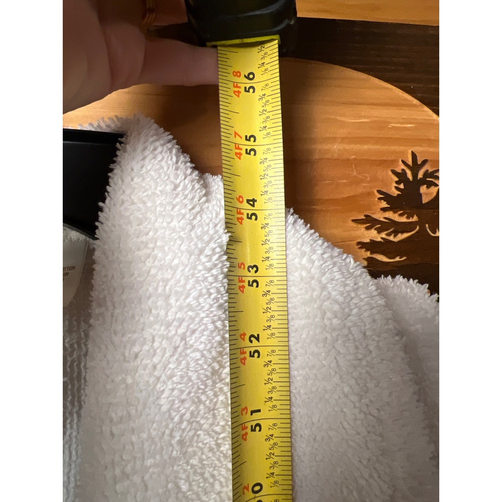 Victoria's Secret Plush Robe Full Length Cream White Textured Sleeve L Cozy Chic - Picture 2 of 11